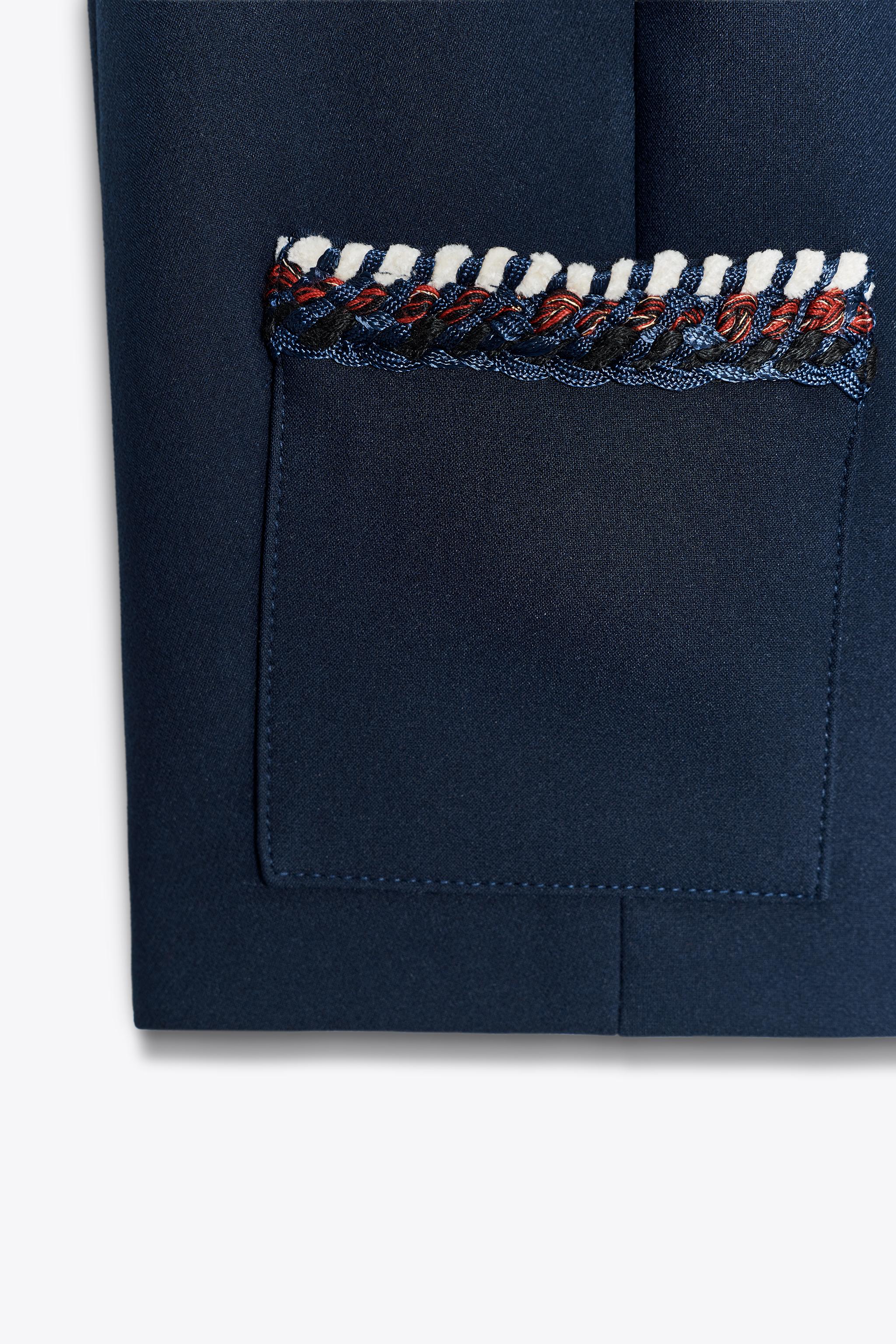 GILET LISERÉ FANTAISIE